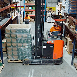 Amplio stock de productos